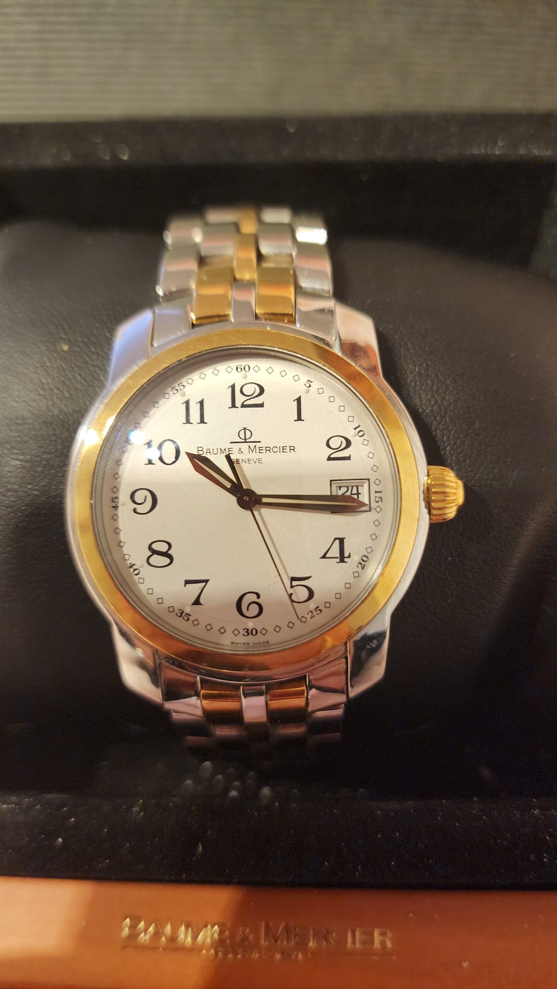Baume & Mercier - Capeland In 18K Yellow Gold & Stainless Steel