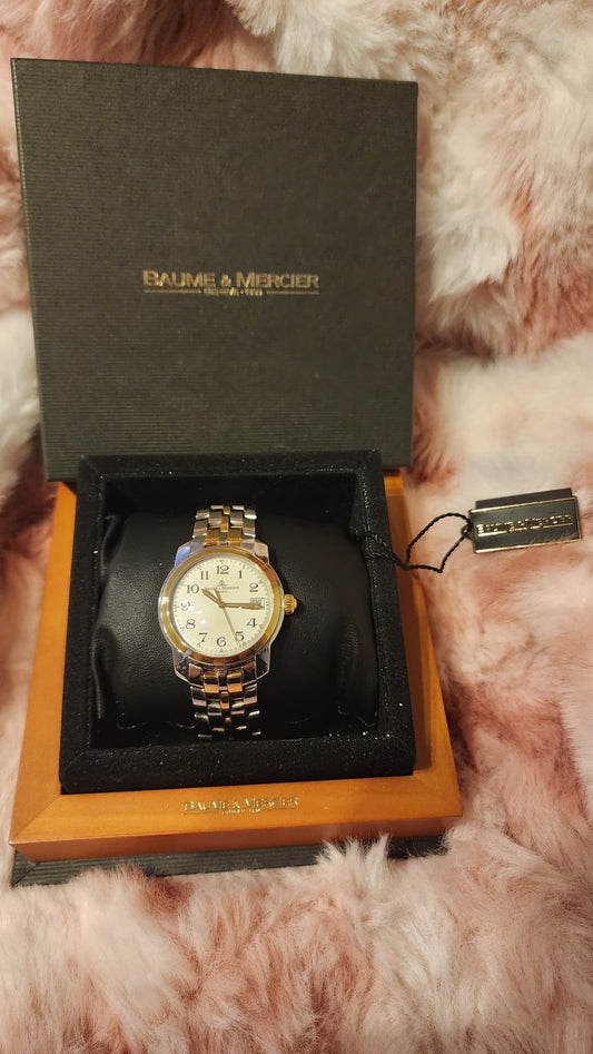 Baume & Mercier - Capeland In 18K Yellow Gold & Stainless Steel