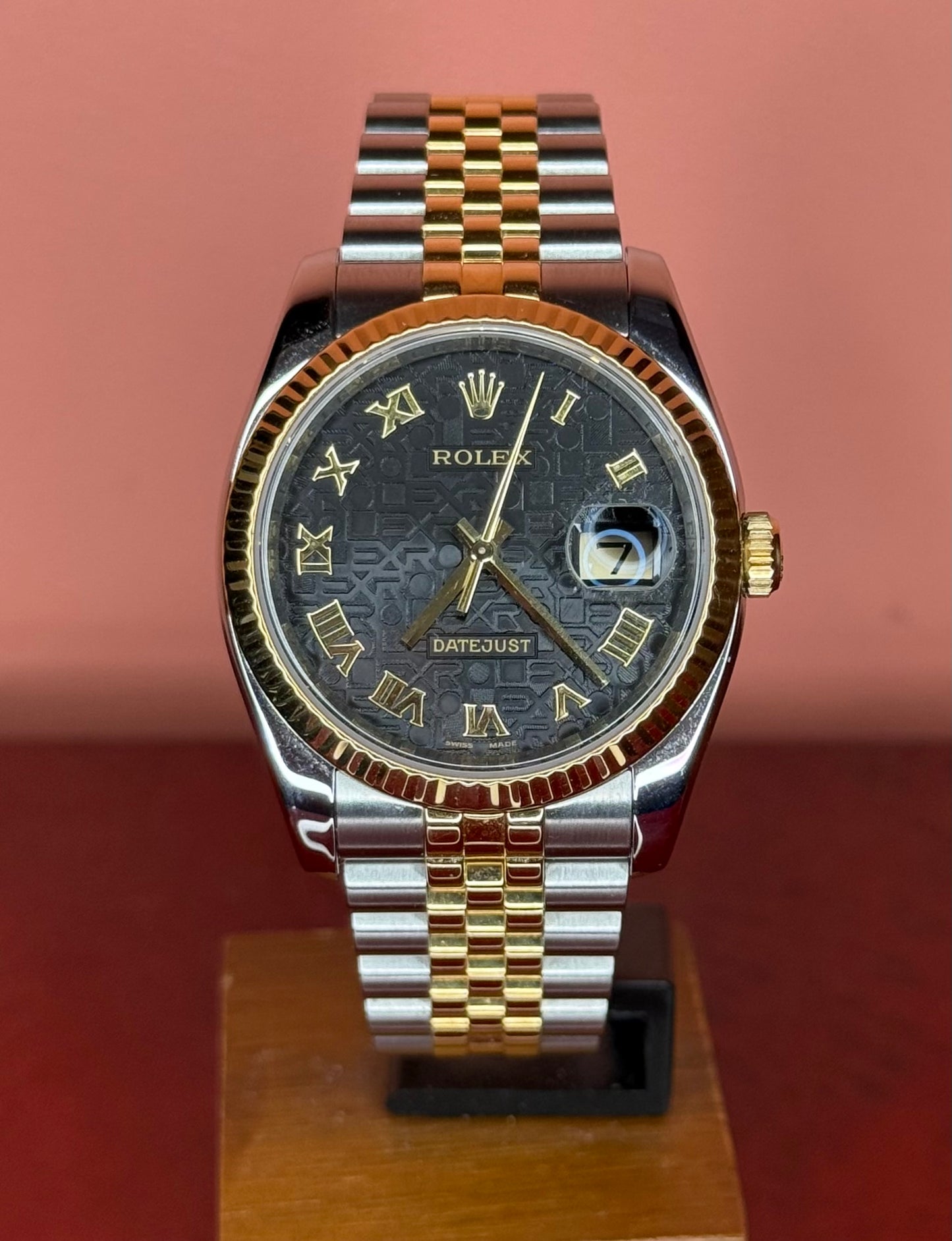 Rolex - Datejust 36 Oyster Perpetual In 18K Yellow Gold & 904L Oyster Steel 116233