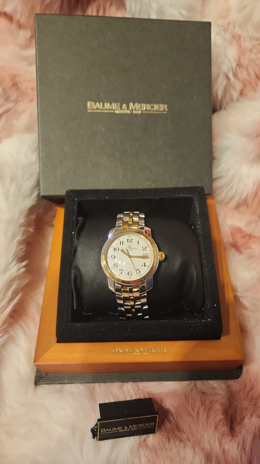 Baume & Mercier - Capeland In 18K Yellow Gold & Stainless Steel