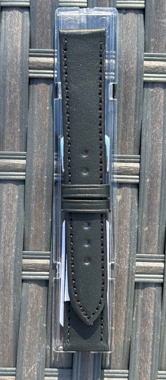 Hadley-Roma - Black Leather Strap