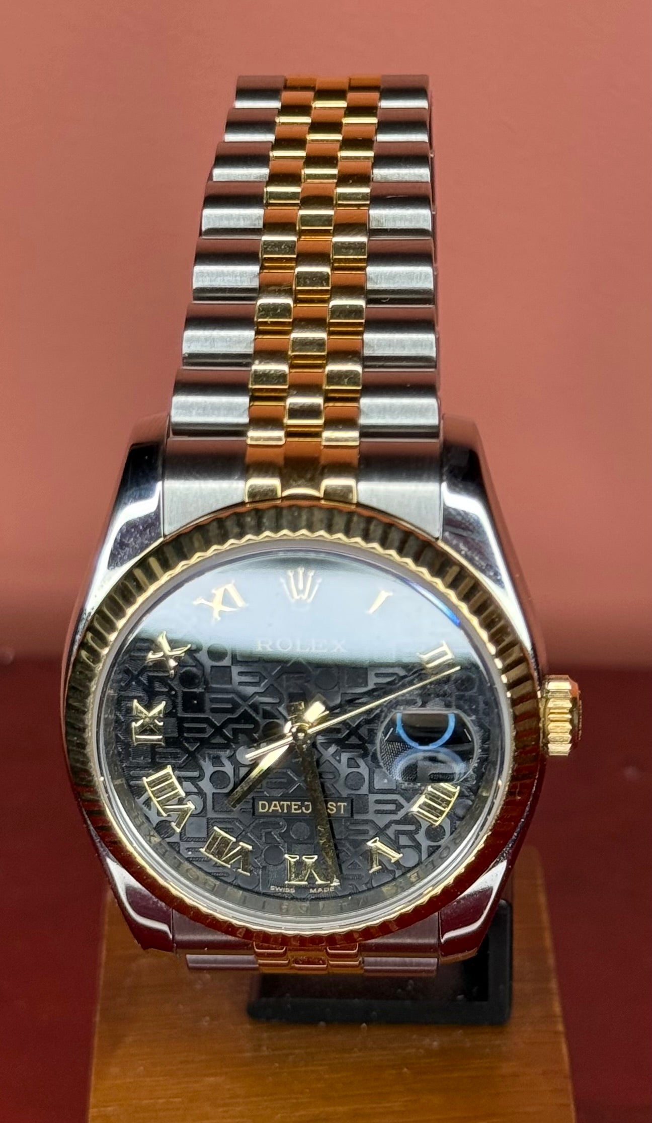 Rolex - Datejust 36 Oyster Perpetual In 18K Yellow Gold & 904L Oyster Steel 116233