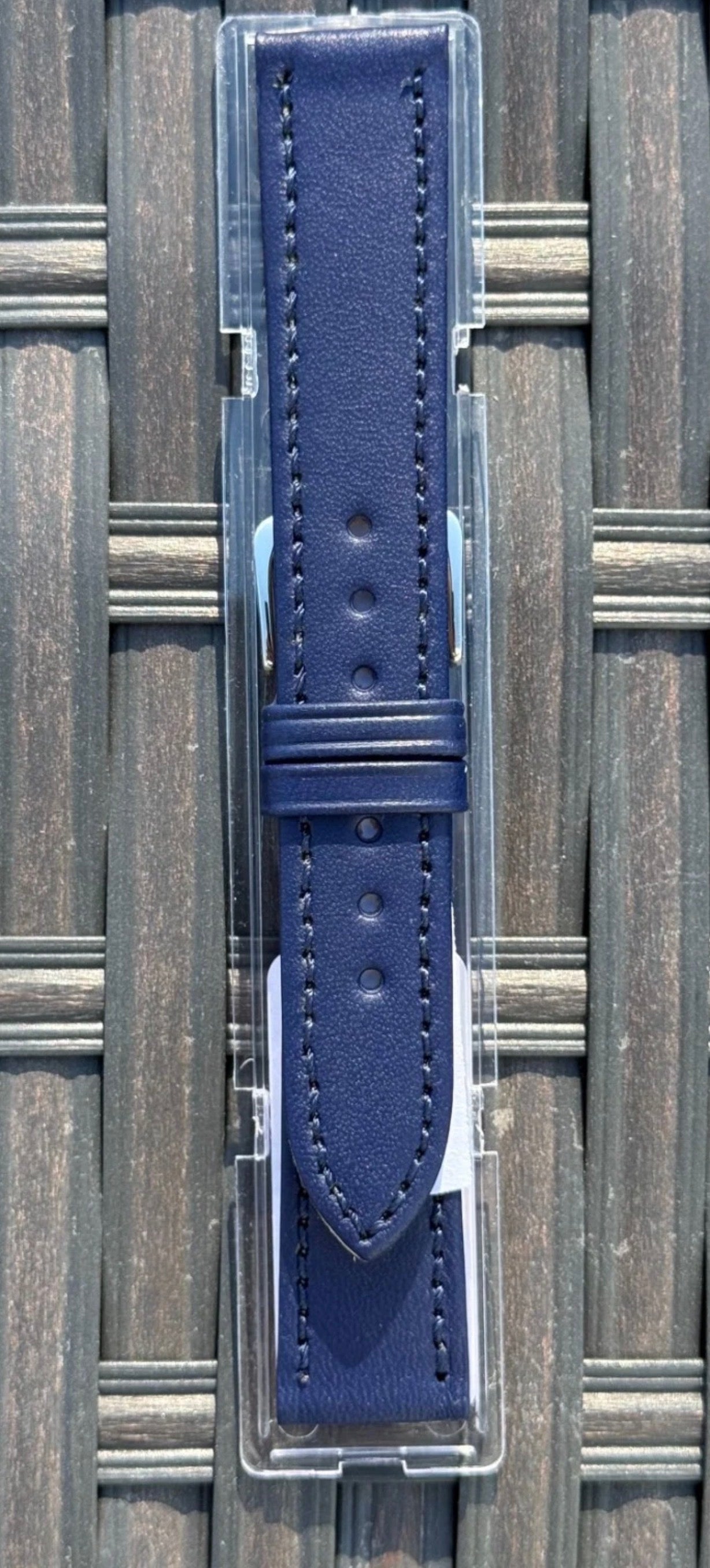 Blue Hadley-Roma Leather Strap