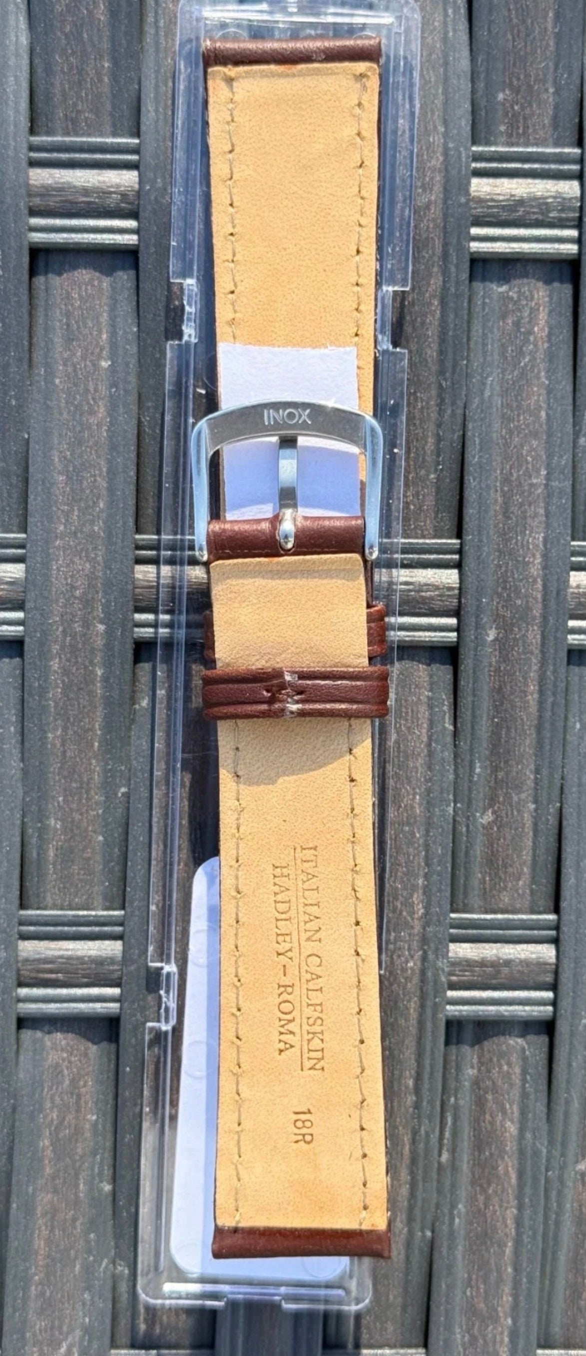 Brown Hadley-Roma Leather Strap