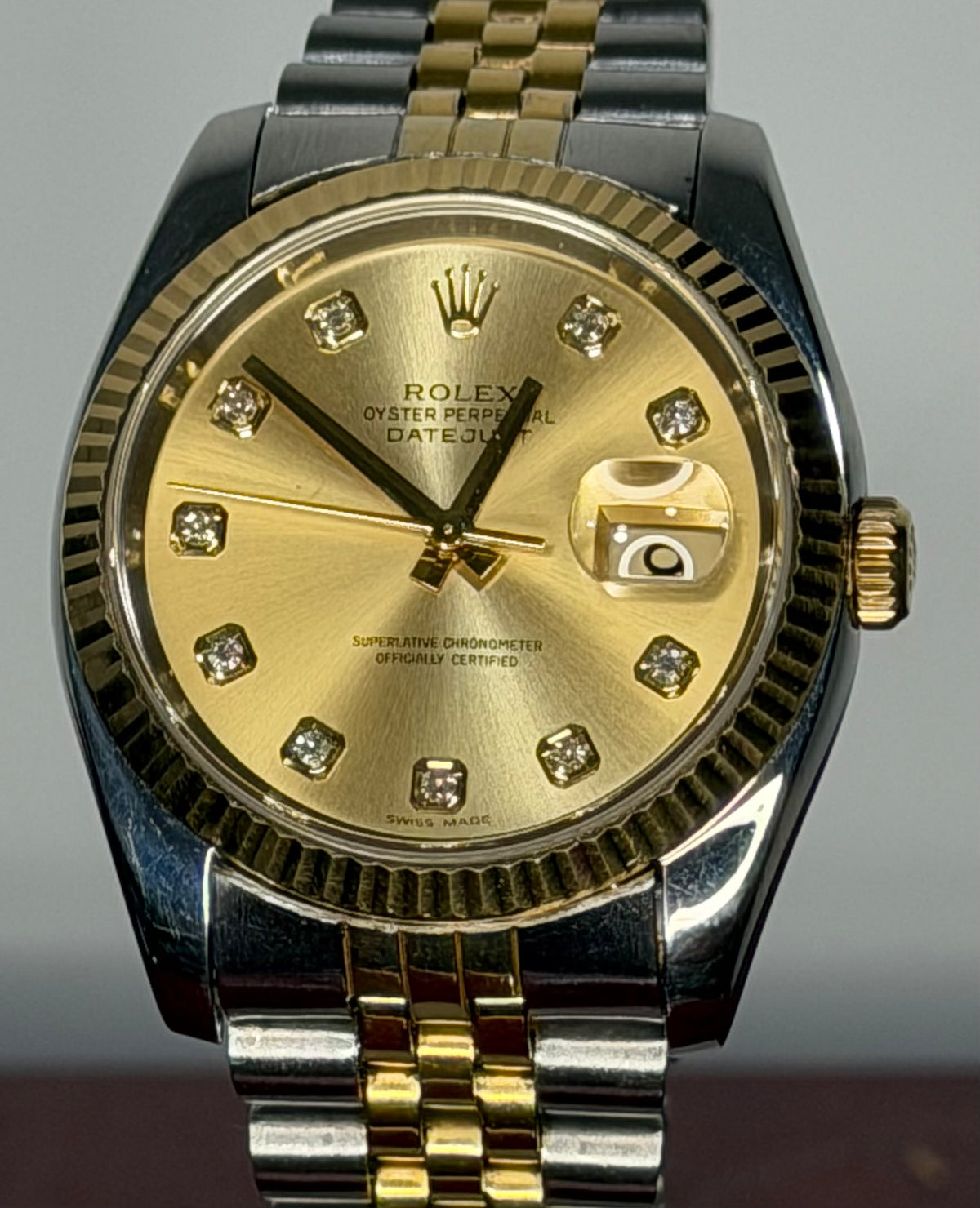 Rolex - Datejust 18K Gold & Oyster Steel Ref.116233