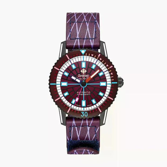 Zodiac x Worn & Wound - Super Sea Wolf Laser Tag Limited Edition Of 228