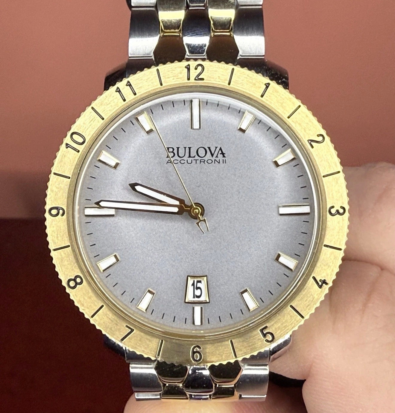 Bulova Accutron II Spaceview 98B216 Men's Watch Stainless Steel