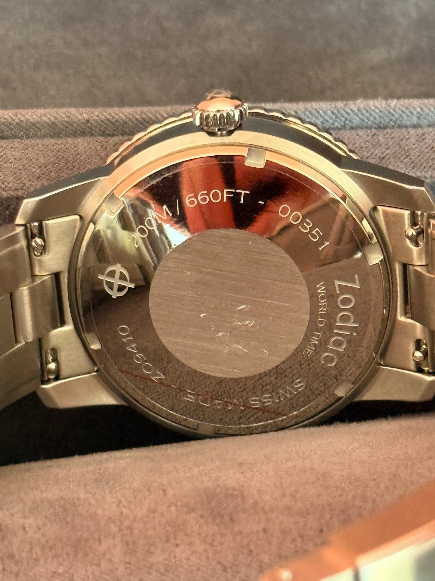 Zodiac SuperSeaWolf World Time Limited Edition
