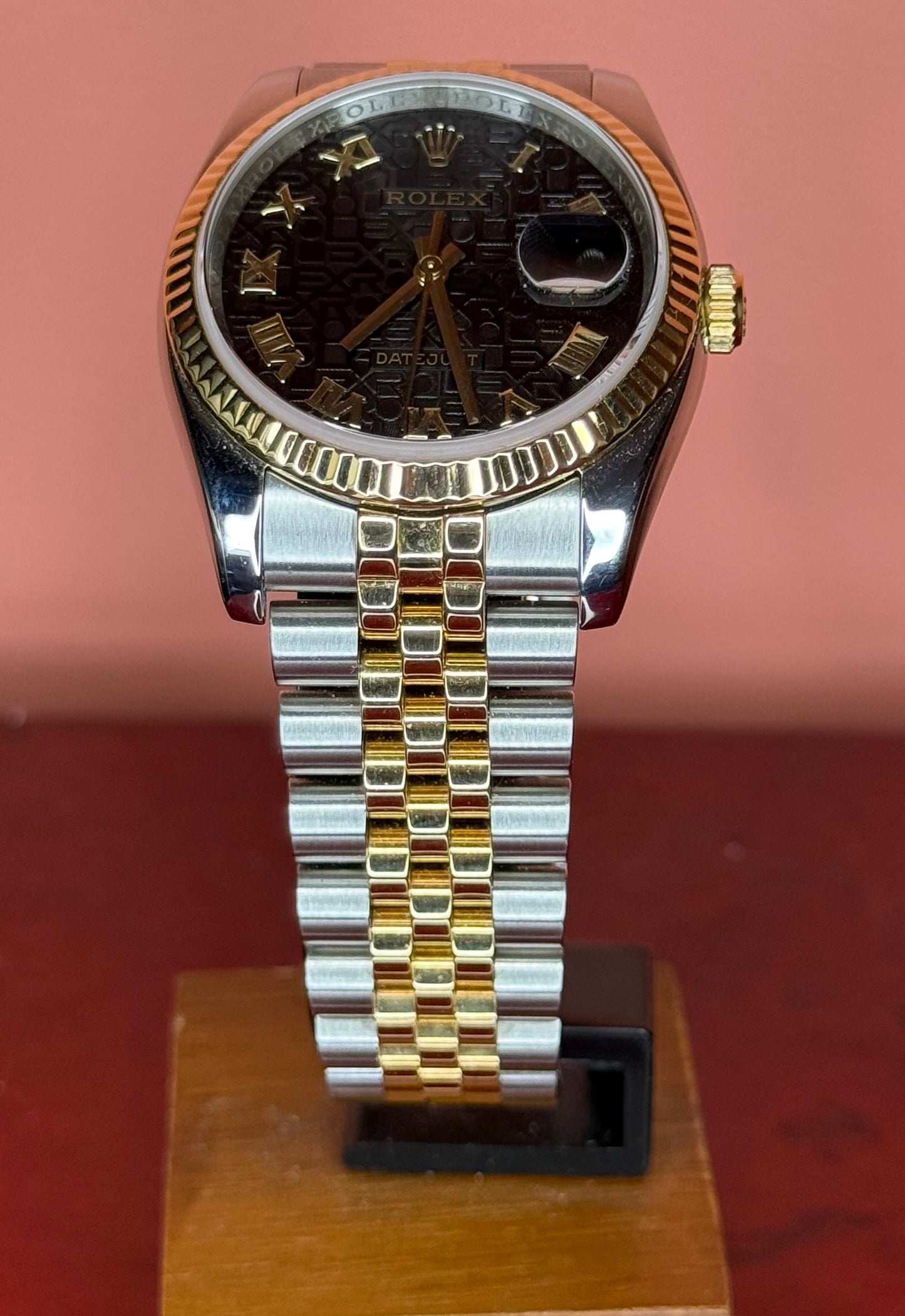 Rolex - Datejust 36 Oyster Perpetual In 18K Yellow Gold & 904L Oyster Steel 116233