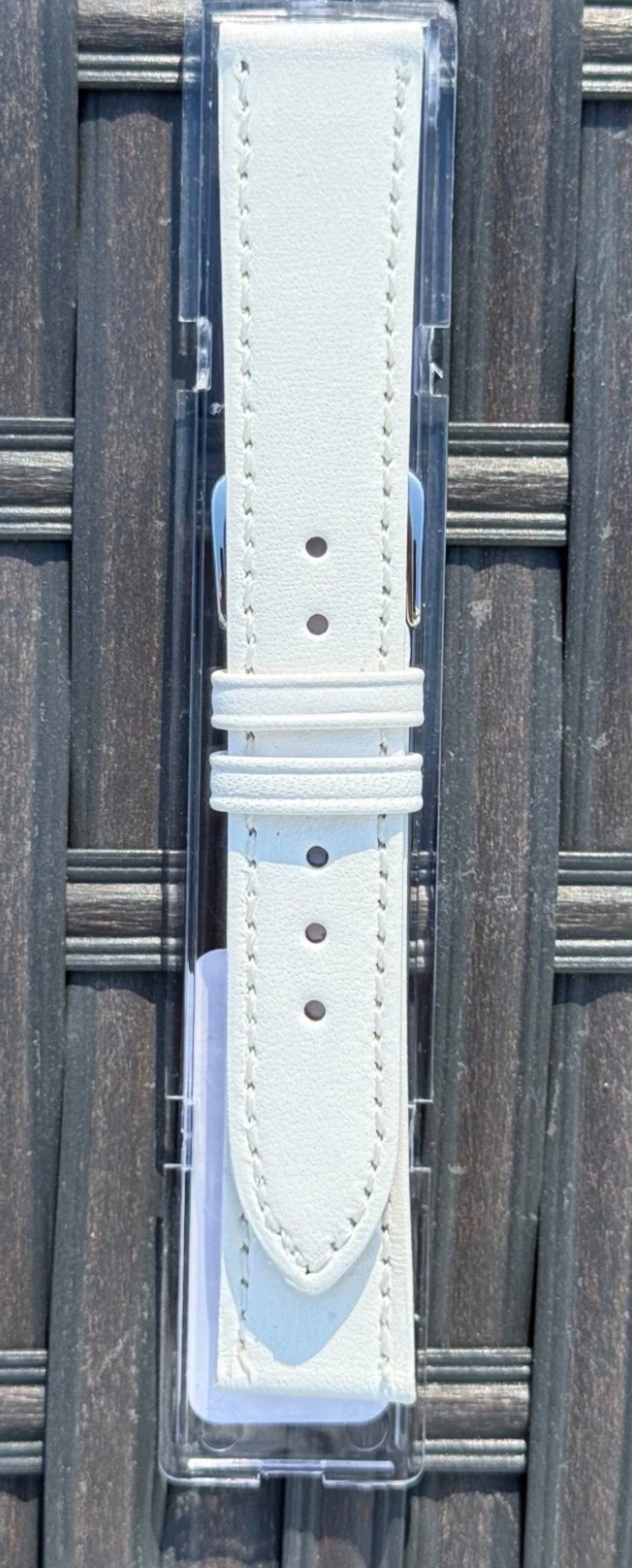 While Hadley-Roma Leather Strap