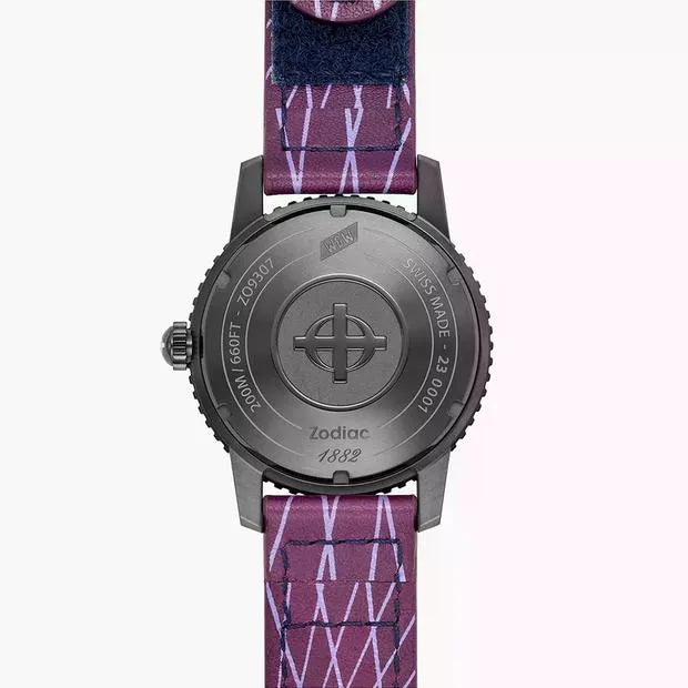 Zodiac x Worn & Wound - Super Sea Wolf Laser Tag Limited Edition Of 228