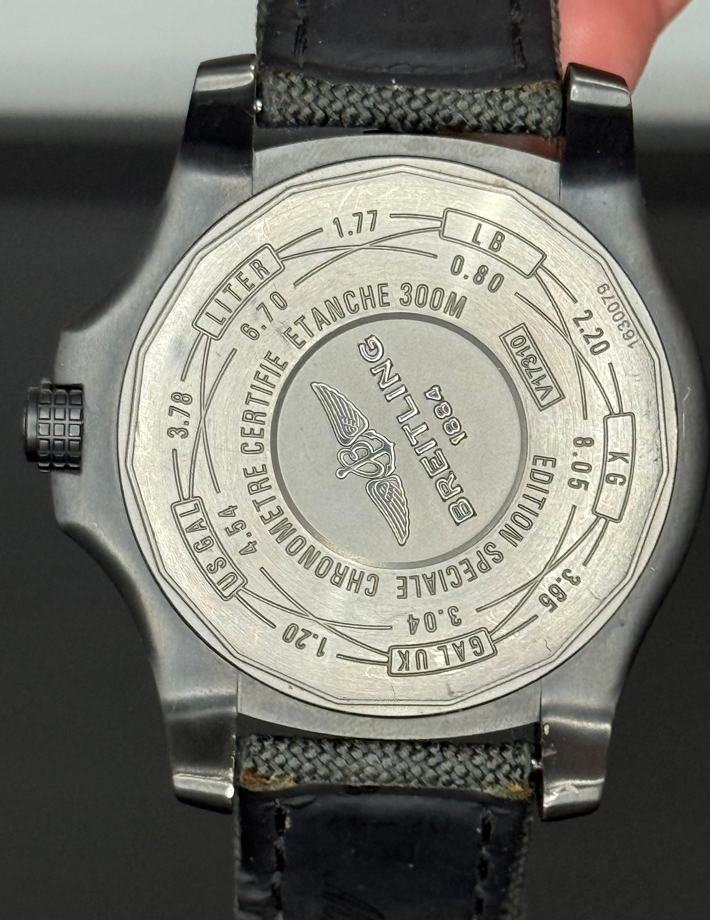 Breitling Avenger Blackbird Titanium