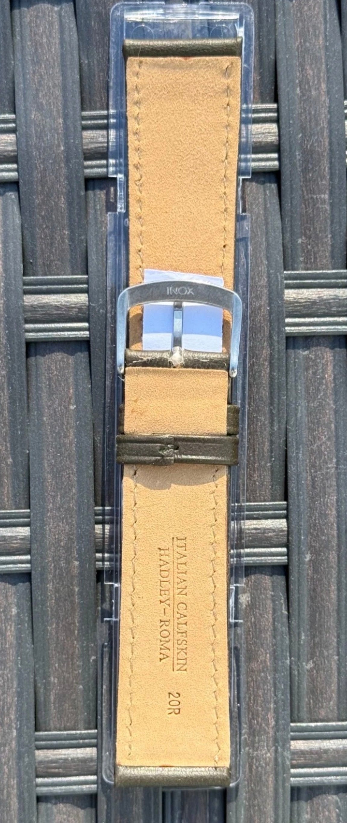 Olive Hadley-Roma Leather Strap