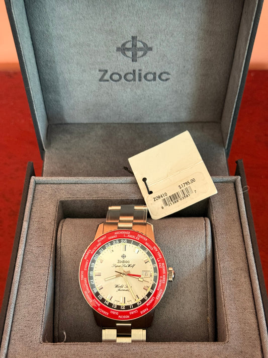 Zodiac SuperSeaWolf World Time Limited Edition
