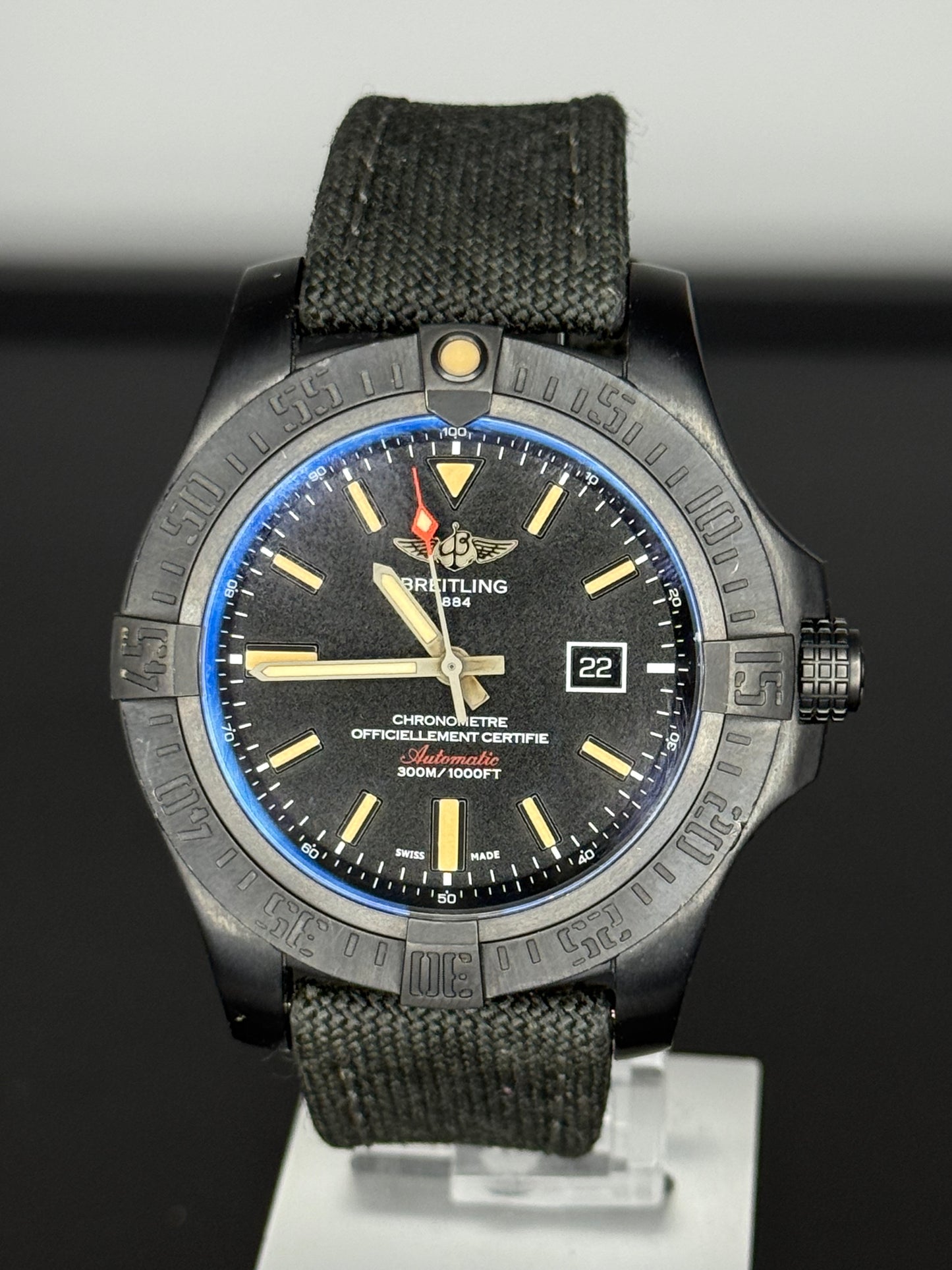 Breitling Avenger Blackbird Titanium